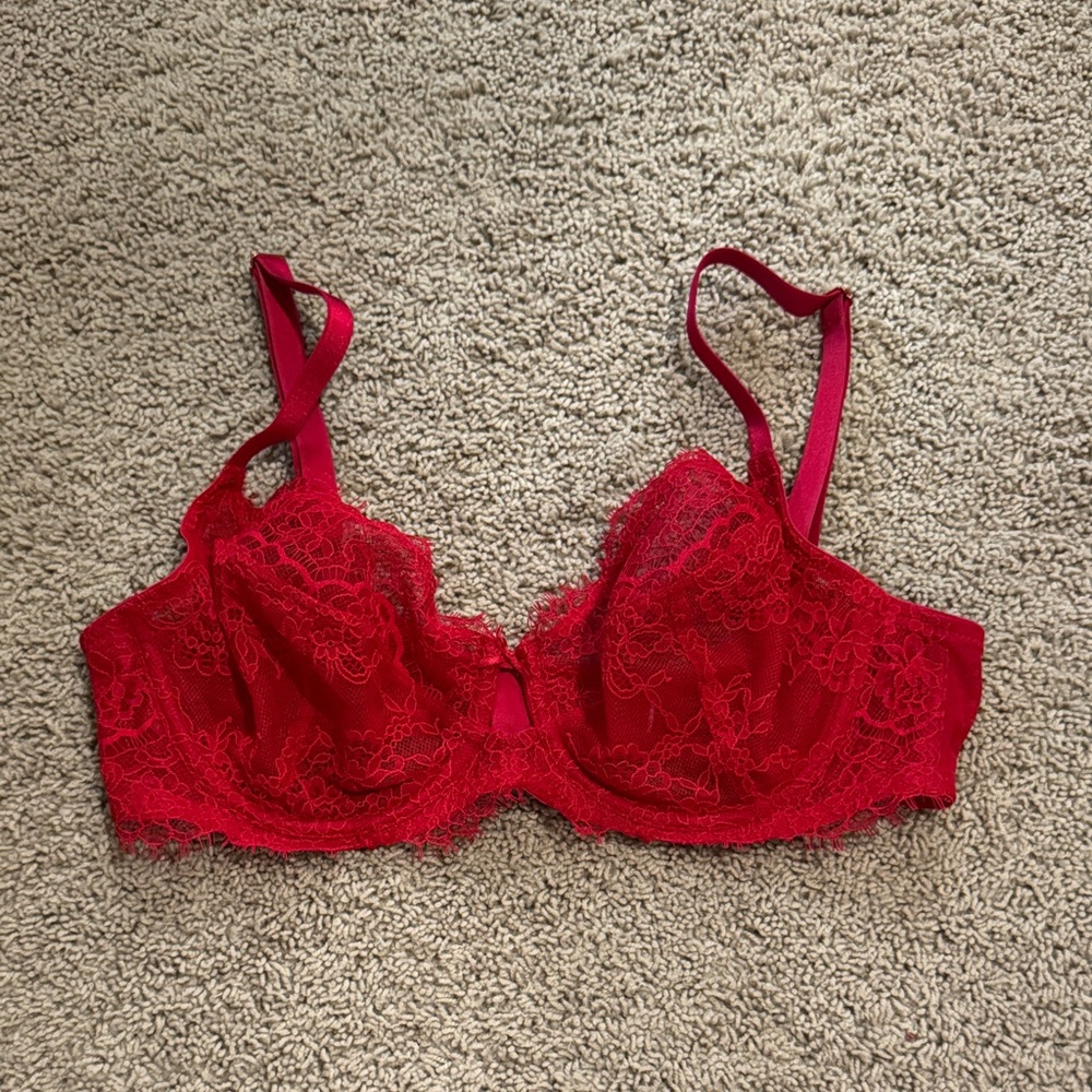 Dream Angels - The Fabulous by Victoria's Secret Unlined Lace Full-Cup Bra